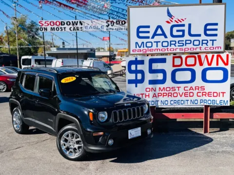 Photos of 2019 JEEP RENEGADE LATITUDE for sale in Hobart, IN at Eagle Motorsport Used Car Dealer Bad Credit Auto Finance Northwest Indiana