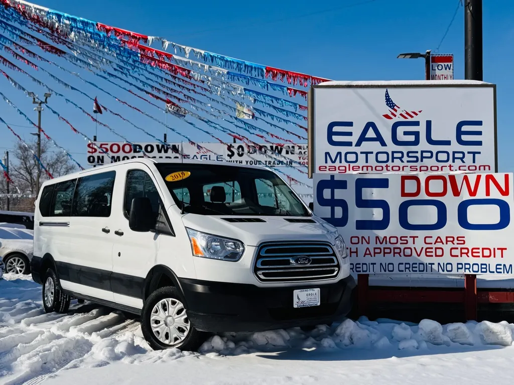 White 2019 FORD TRANSIT T-350 for sale in Hobart, IN