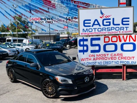 Another view of 2014 MERCEDES-BENZ CLA 45 AMG for sale in Hobart, IN at Eagle Motorsport Used Car Dealer Bad Credit Auto Finance Northwest Indiana