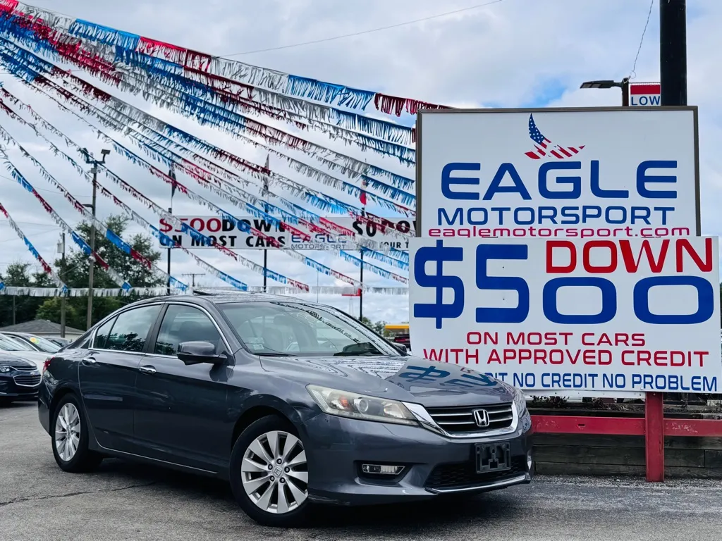 2013 HONDA ACCORD EXL for sale in Hobart, IN