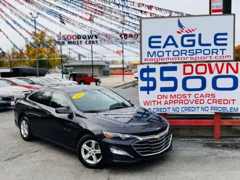 Photos of 2023 CHEVROLET MALIBU LT for sale in Hobart, IN at Eagle Motorsport Used Car Dealer Bad Credit Auto Finance Northwest Indiana