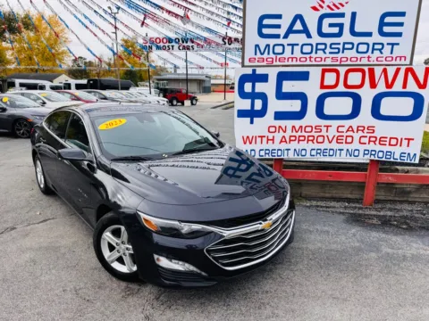 Another view of 2023 CHEVROLET MALIBU LT for sale in Hobart, IN at Eagle Motorsport Used Car Dealer Bad Credit Auto Finance Northwest Indiana