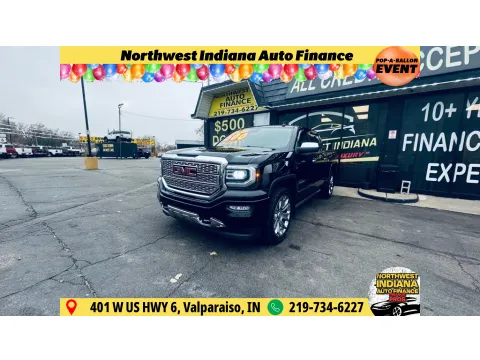 Black 2018 GMC SIERRA 1500 DENALI for sale in Valparaiso, IN