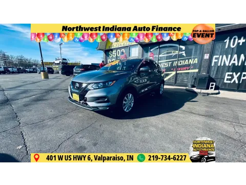 Gray 2022 NISSAN ROGUE SPORT SV for sale in Valparaiso, IN