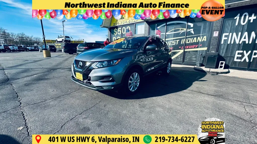 Gray 2022 NISSAN ROGUE SPORT SV for sale in Valparaiso, IN