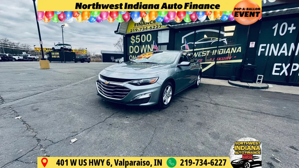 Gray 2024 CHEVROLET MALIBU LT for sale in Valparaiso, IN