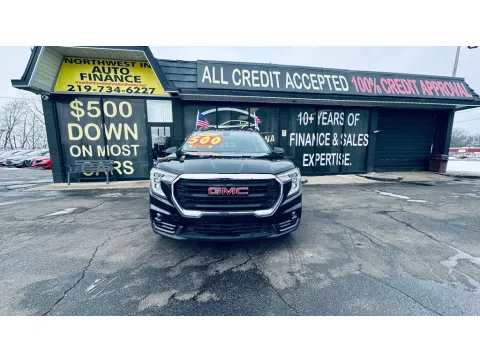Photos of 2022 GMC TERRAIN SLT for sale in Valparaiso, IN at NWI AUTO FINANCE Valparaiso