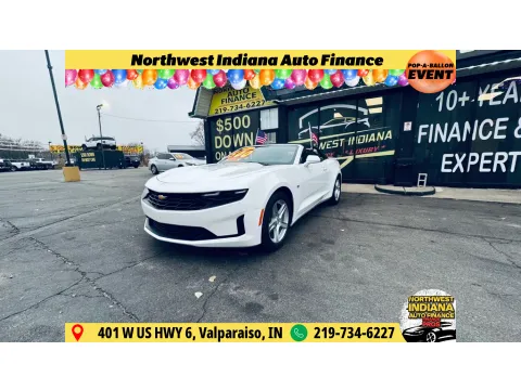 White 2023 CHEVROLET CAMARO LS for sale in Valparaiso, IN