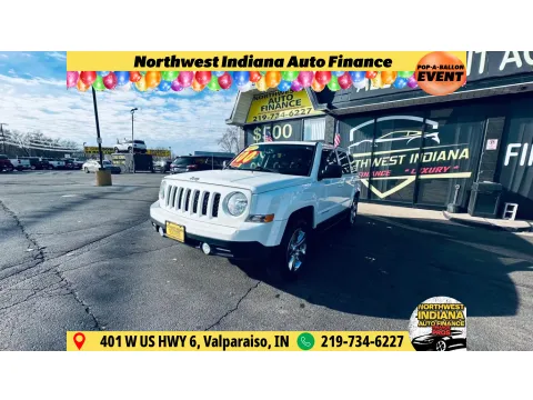 White 2017 JEEP PATRIOT LATITUDE for sale in Valparaiso, IN