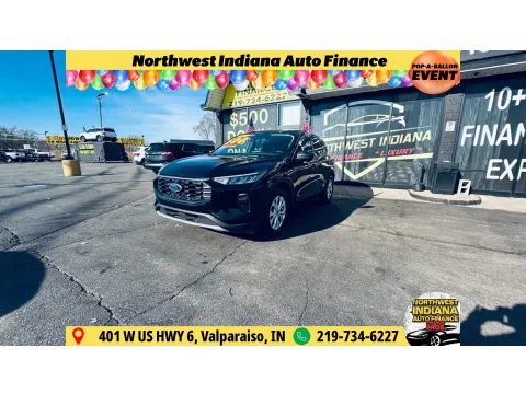 Black 2024 FORD ESCAPE ACTIVE for sale in Valparaiso, IN