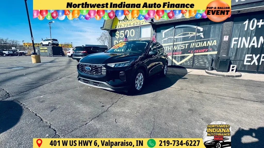 Black 2024 FORD ESCAPE ACTIVE for sale in Valparaiso, IN