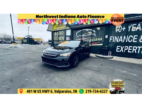 Black 2022 SUBARU IMPREZA for sale in Valparaiso, IN