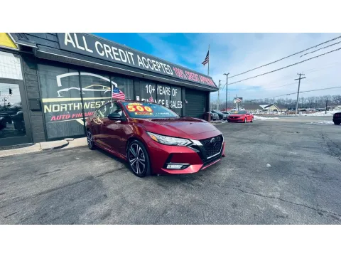 Another view of 2023 NISSAN SENTRA SR for sale in Valparaiso, IN at NWI AUTO FINANCE Valparaiso