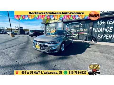 Gray 2024 CHEVROLET MALIBU LT for sale in Valparaiso, IN