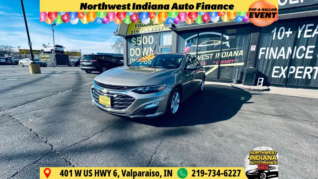 Gray 2024 CHEVROLET MALIBU LT for sale in Valparaiso, IN