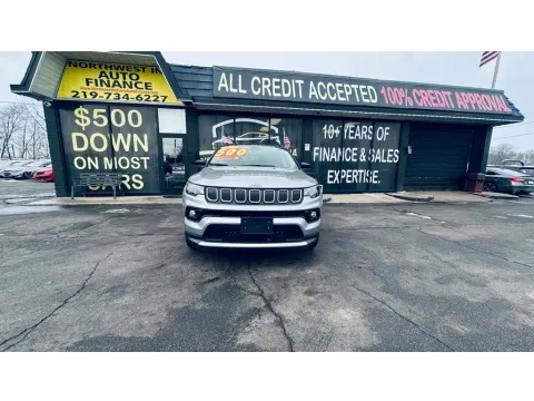 Photos of 2022 JEEP COMPASS LIMITED for sale in Valparaiso, IN at NWI AUTO FINANCE Valparaiso