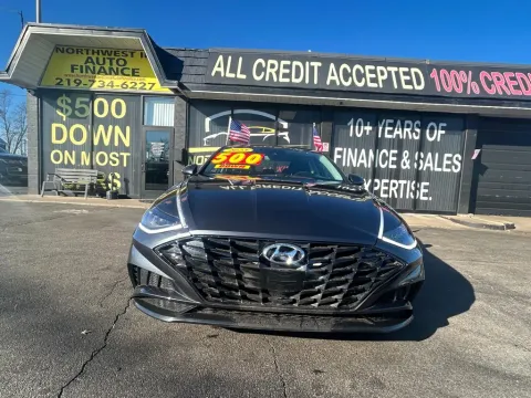 Photos of 2023 HYUNDAI SONATA SEL for sale in Valparaiso, IN at NWI AUTO FINANCE Valparaiso