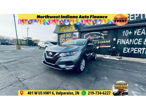 Gray 2022 NISSAN ROGUE SPORT SV for sale in Valparaiso, IN