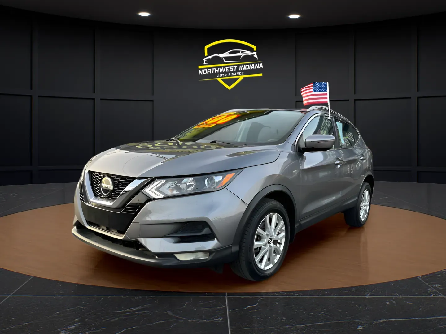 Gray 2022 NISSAN ROGUE SPORT SV for sale in Valparaiso, IN