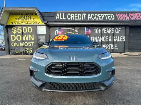 Photos of 2024 HONDA HR-V SPORT for sale in Valparaiso, IN at NWI AUTO FINANCE Valparaiso