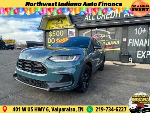 Gray 2024 HONDA HR-V SPORT for sale in Valparaiso, IN