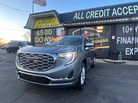 Gray 2019 GMC TERRAIN DENALI for sale in Valparaiso, IN