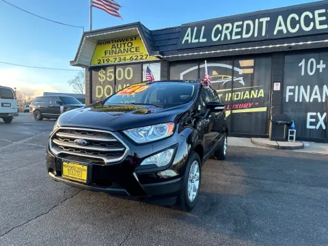 Black 2022 FORD ECOSPORT SE for sale in Valparaiso, IN
