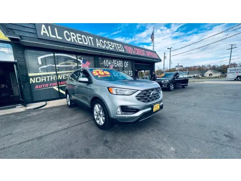 Another view of 2020 FORD EDGE TITANIUM for sale in Valparaiso, IN at NWI AUTO FINANCE Valparaiso