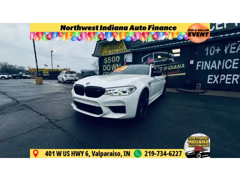 White 2019 BMW M5 COMPETITION for sale in Valparaiso, IN