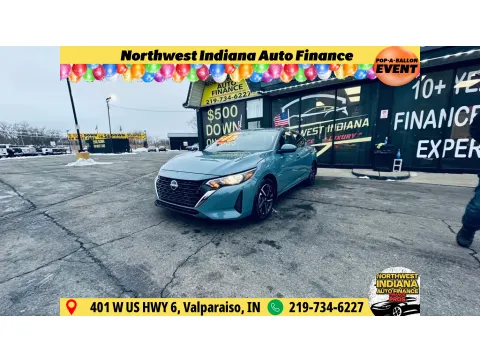 Gray 2025 NISSAN SENTRA SV for sale in Valparaiso, IN