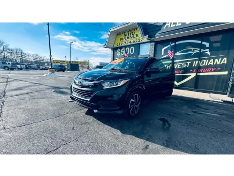 Black 2019 HONDA HR-V SPORT for sale in Valparaiso, IN
