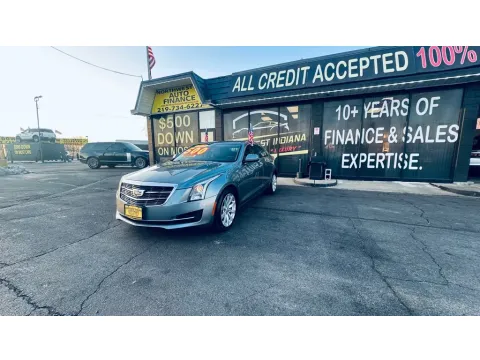 Gray 2018 CADILLAC ATS 2.0T for sale in Valparaiso, IN