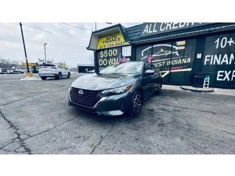 Gray 2025 NISSAN SENTRA SV for sale in Valparaiso, IN
