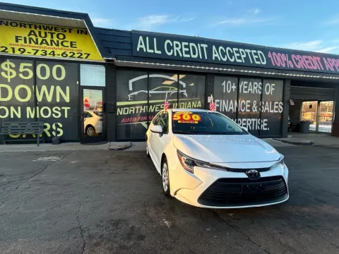 Another view of 2024 TOYOTA COROLLA LE for sale in Valparaiso, IN at NWI AUTO FINANCE Valparaiso