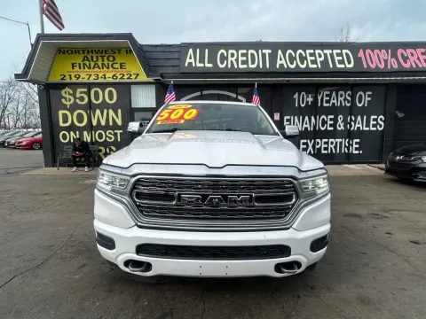Photos of 2019 RAM 1500 LIMITED for sale in Valparaiso, IN at NWI AUTO FINANCE Valparaiso