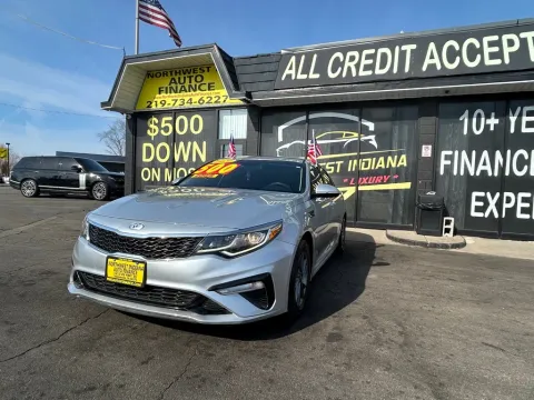 Silver 2020 KIA OPTIMA LX for sale in Valparaiso, IN