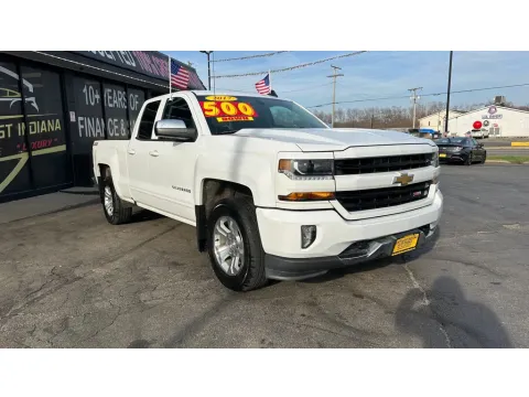 White 2017 CHEVROLET SILVERADO 1500 LT for sale in Valparaiso, IN