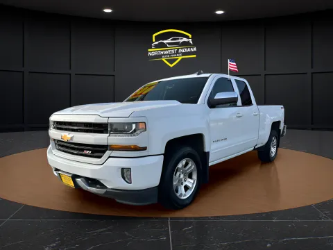 White 2017 CHEVROLET SILVERADO 1500 LT for sale in Valparaiso, IN