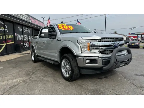 Silver 2019 FORD F-150 SUPERCREW XLT for sale in Valparaiso, IN