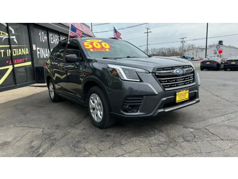 Gray 2022 SUBARU FORESTER for sale in Valparaiso, IN
