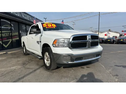 White 2020 RAM 1500 CLASSIC SLT for sale in Valparaiso, IN
