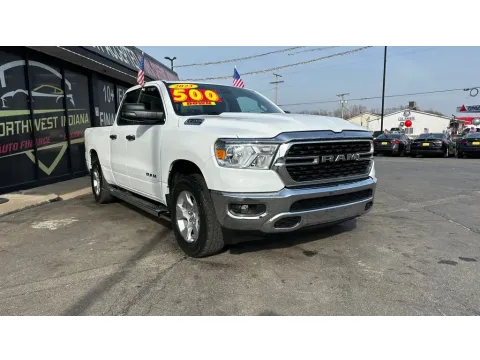 White 2023 RAM 1500 BIG HORN/LONE STAR for sale in Valparaiso, IN