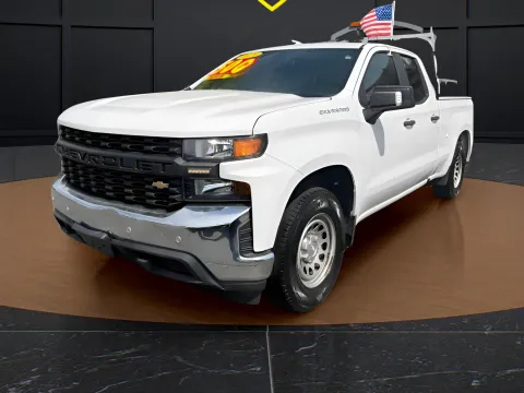 White 2019 CHEVROLET SILVERADO 1500 WORK TRUCK for sale in Valparaiso, IN