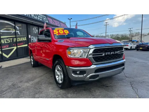Red 2022 RAM 1500 BIG HORN/LONE STAR for sale in Valparaiso, IN