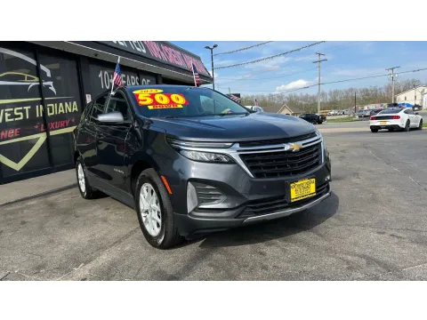 Gray 2023 CHEVROLET EQUINOX LT for sale in Valparaiso, IN