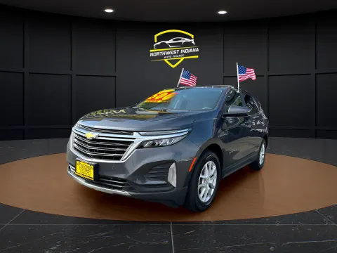 Gray 2023 CHEVROLET EQUINOX LT for sale in Valparaiso, IN