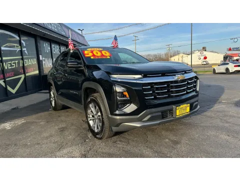 Black 2025 CHEVROLET EQUINOX LT for sale in Valparaiso, IN