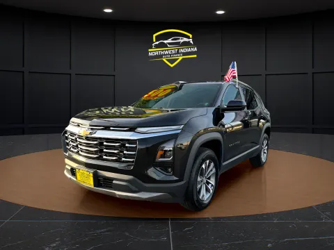 Black 2025 CHEVROLET EQUINOX LT for sale in Valparaiso, IN