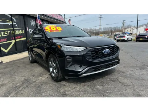 Black 2023 FORD ESCAPE ST LINE for sale in Valparaiso, IN
