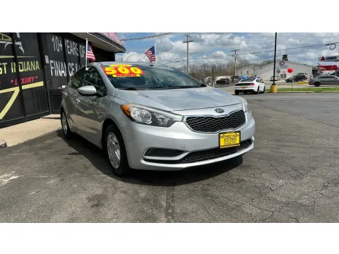 Gray 2016 KIA FORTE LX for sale in Valparaiso, IN